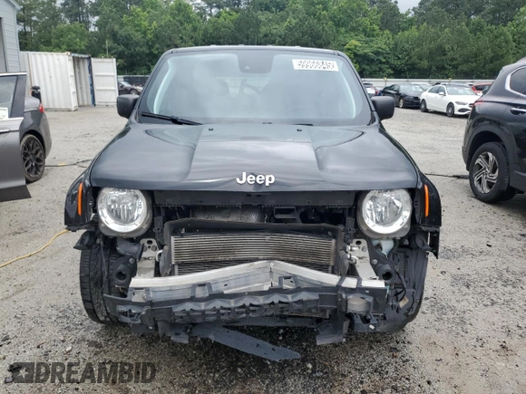 2021 Jeep Renegade Jeepster z VIN ZACNJCAB5MPM43407, wystawiony jako Copart lot #59966845 z przebiegiem 103 436 mil mil oraz Czysty tytuł • Clean title. Historia ofert i sprzedaży dostępna na DreamBid. Obrazek 5.