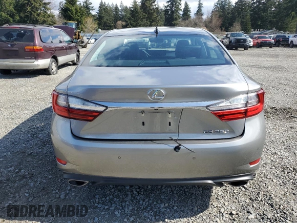 2017 Lexus ES with VIN 58ABK1GG6HU050292, listed as a Copart auction lot 49743895 with 76,025 mi miles and Salvage Title. Bid and sale history available at carsss.com. Image 6.