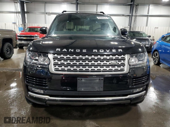 2014 Land Rover Range Rover Supercharged z VIN SALGS3TFXEA193374, wystawiony jako Copart lot #82609224 z przebiegiem 133 819 mil mil oraz Szkoda całkowita • Salvage title. Historia ofert i sprzedaży dostępna na DreamBid. Obrazek 5.