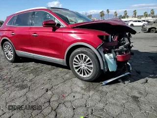 2017 Lincoln MKX Select with VIN 2LMPJ6KP5HBL15010, listed as a Copart auction lot 87696665 with 129,295 mi miles and Salvage Title. Bid and sale history available at carsss.com. Image 11.