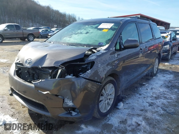 2013 Toyota Sienna LE with VIN 5TDJK3DC8DS056730, listed as a IAAI auction lot 41141247 with 166,579 mi miles and . Bid and sale history available at DreamBid. Image 20.