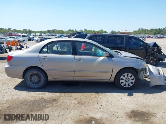2003 Toyota Corolla CE with VIN 2T1BR32E53C015709, listed as a IAAI auction lot 42057744 with 120,022 mi miles and . Bid and sale history available at DreamBid. Image 13.
