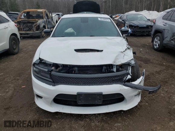 2021 Dodge Charger GT with VIN 2C3CDXHGXMH574056, listed as a Copart auction lot 49168975 with Not Provided miles and Salvage Title. Bid and sale history available at DreamBid. Image 5.