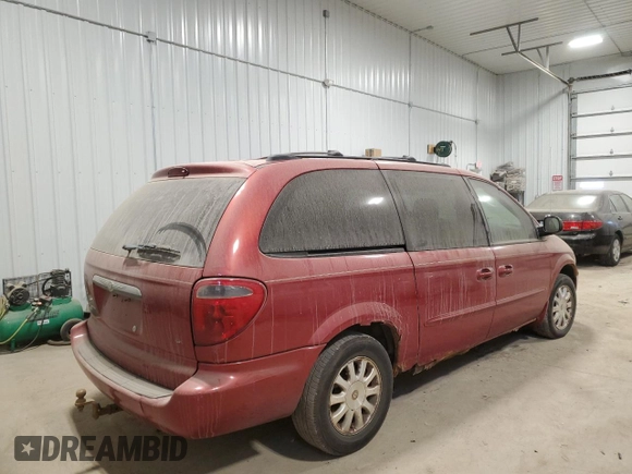 2003 Chrysler Town & Country EX with VIN 2C4GP74L93R233702, listed as a Copart auction lot 89080325 with 179,003 mi miles and Salvage Title. Bid and sale history available at carsss.com. Image 3.