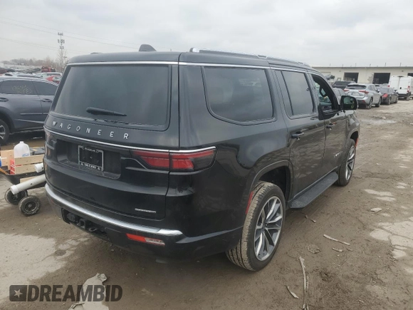 2024 Jeep Wagoneer Series II with VIN 1C4SJVBP2RS118534, listed as a Copart auction lot 85228864 with 13,695 mi miles and Salvage title. Bid and sale history available at DreamBid. Image 3.