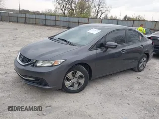 2014 Honda Civic Sedan LX with VIN 19XFB2F55EE029480, listed as a IAAI auction lot 42039784 with 138,734 mi miles. Bid and sale history available at carsss.com. Image 17.