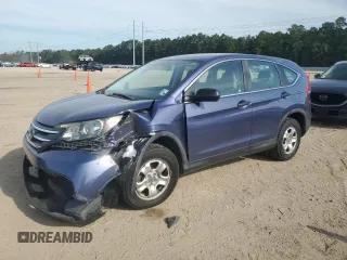 2013 Honda CR-V LX with VIN 2HKRM3H31DH505310, listed as a Copart auction lot 62722985 with 124,396 mi miles and Salvage title. Bid and sale history available at DreamBid. Image 1.