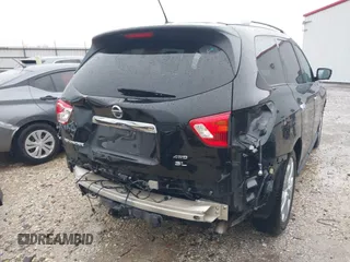 2018 Nissan Pathfinder SV z VIN 5N1DR2MM9JC666172, wystawiony jako IAAI lot #41953737 z przebiegiem 100 414 mil mil oraz . Historia ofert i sprzedaży dostępna na DreamBid. Obrazek 4.