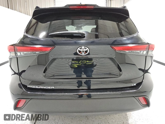 2023 Toyota Highlander L z VIN 5TDKDRAH5PS505318, wystawiony jako Copart lot #55865355 z przebiegiem 44 616 mil mil oraz Czysty tytuł • Clean title. Historia ofert i sprzedaży dostępna na DreamBid. Obrazek 6.