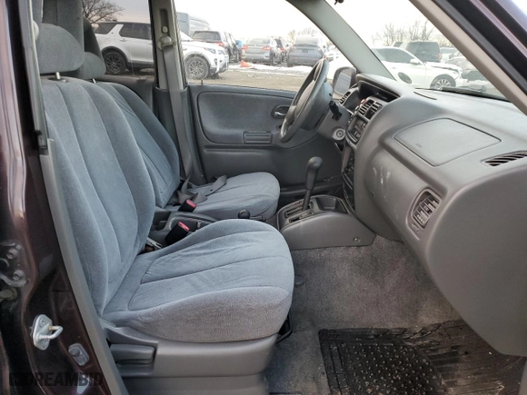 2002 Suzuki XL-7 Standard with VIN JS3TX92V724102818, listed as a Copart auction lot 42719635 with 0 mi miles and Salvage Title. Bid and sale history available at carsss.com. Image 7.
