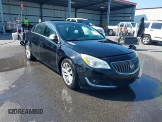 2016 Buick Regal with VIN 2G4GK5EX4G9106202, listed as a IAAI auction lot 41979498 with 150,246 mi miles. Bid and sale history available at carsss.com. Image 1.