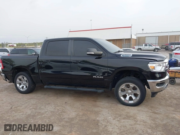 2022 Ram 1500 Lone Star with VIN 1C6RREFG1NN253599, listed as a IAAI auction lot 42065945 with 43,726 mi miles and . Bid and sale history available at DreamBid. Image 13.