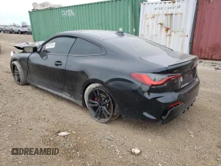 2021 BMW 4 Series M440i xDrive with VIN WBA13AR06MCF66804, listed as a Copart auction lot 50761734 with Not Provided miles and Salvage Title. Bid and sale history available at DreamBid. Image 2.