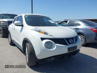 2014 Nissan Juke S with VIN JN8AF5MR2ET360406, listed as a IAAI auction lot 41982533 with 90,297 mi miles and . Bid and sale history available at DreamBid. Image 1.