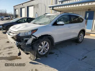2014 Honda CR-V EX-L with VIN 5J6RM4H76EL102083, listed as a Copart auction lot 48851435 with 0 mi miles and Salvage Title. Bid and sale history available at carsss.com. Image 1.