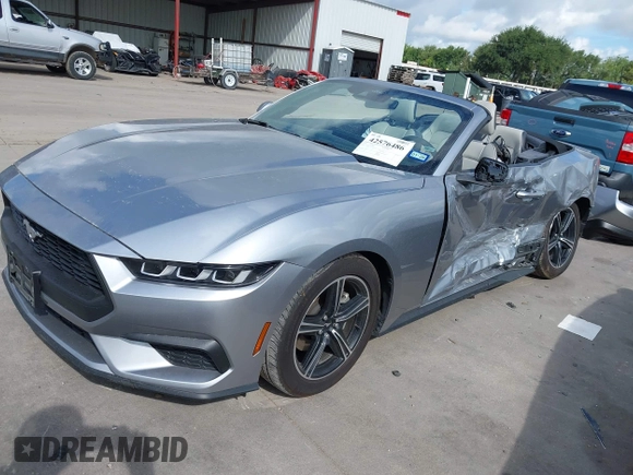 2024 Ford Mustang EcoBoost z VIN 1FAGP8UH4R5125341, wystawiony jako IAAI lot #42576486 z przebiegiem 28 145 mil mil oraz . Historia ofert i sprzedaży dostępna na DreamBid. Obrazek 18.