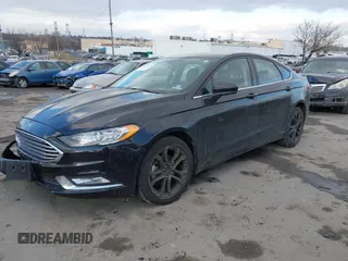 2018 Ford Fusion SE with VIN 3FA6P0HD1JR264641, listed as a IAAI auction lot 41366906 with 116,785 mi miles. Bid and sale history available at carsss.com. Image 16.