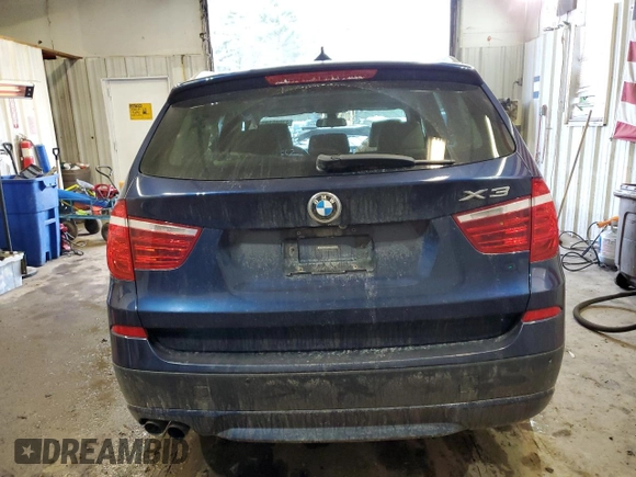 2011 BMW X3 28i with VIN 5UXWX5C5XBL700053, listed as a Copart auction lot 47085185 with 126,929 mi miles and Salvage Title. Bid and sale history available at carsss.com. Image 6.