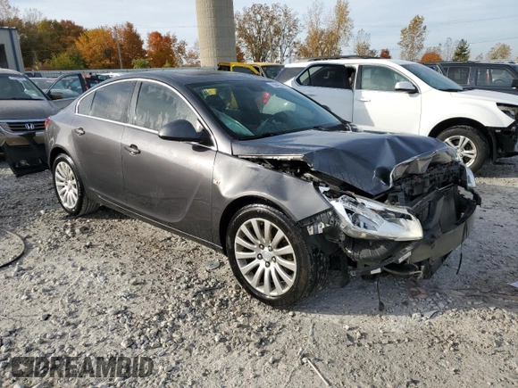 2011 Buick Regal CXL Turbo TO3 with VIN W04GX5GVXB1083470, listed as a Copart auction lot 76849584 with 186,493 mi miles and Clean Title. Bid and sale history available at carsss.com. Image 4.
