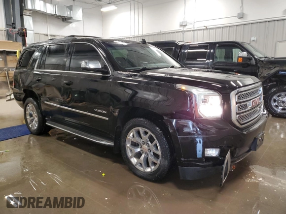 2015 GMC Yukon SLE with VIN 1GKS2AKC2FR502162, listed as a Copart auction lot 47323515 with 210,562 mi miles and Clean Title. Bid and sale history available at carsss.com. Image 4.