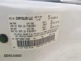 2008 Chrysler PT Cruiser with VIN 3A8FY48B88T128381, listed as a IAAI auction lot 42119516 with 153,997 mi miles and . Bid and sale history available at carsss.com. Image 9.