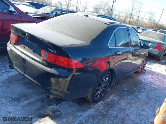 2008 Acura TSX with VIN JH4CL96858C011753, listed as a IAAI auction lot 41394357 with 1 miles. Bid and sale history available at carsss.com. Image 4.