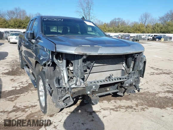 2020 Chevrolet Silverado 1500 LT with VIN 1GCRYDED1LZ274357, listed as a IAAI auction lot 41525824 with 58,572 mi miles. Bid and sale history available at carsss.com. Image 5.