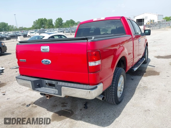 2008 Ford F-150 XLT with VIN 1FTPX14V48FB18065, listed as a IAAI auction lot 42280239 with 201,208 mi miles and . Bid and sale history available at DreamBid. Image 4.