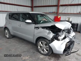 2016 Kia Soul + with VIN KNDJP3A58G7819142, listed as a IAAI auction lot 40432626 with 91,275 mi miles. Bid and sale history available at carsss.com. Image 1.
