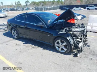2012 Mercedes-Benz C-Class C 250 with VIN WDDGJ4HB5CF886767, listed as a IAAI auction lot 41753977 with 129,054 mi miles. Bid and sale history available at carsss.com. Image 1.