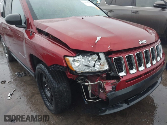 2011 Jeep Compass Limited with VIN 1J4NF5FB5BD169706, listed as a IAAI auction lot 41454128 with 146,267 mi miles. Bid and sale history available at carsss.com. Image 6.