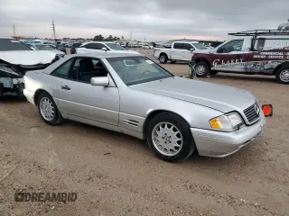 1997 Mercedes-Benz SL-Class with VIN WDBFA63F4VF148651, listed as a Copart auction lot 75893884 with 96,697 mi miles and Clean Title. Bid and sale history available at carsss.com. Image 4.