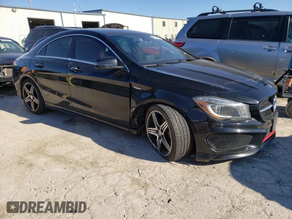 2016 Mercedes-Benz CLA with VIN WDDSJ4GB3GN299801, listed as a Copart auction lot 69594602 with 0 mi miles. Bid and sale history available at carsss.com. Image 4.