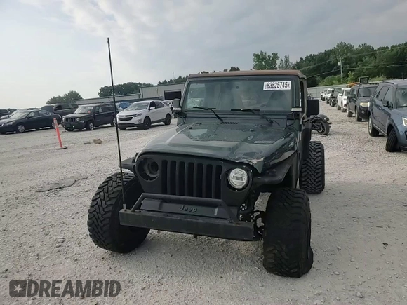 2002 Jeep Wrangler Sahara with VIN 1J4FA59S02P729015, listed as a Copart auction lot 63525745 with Not provided miles and Clean title. Bid and sale history available at DreamBid. Image 13.