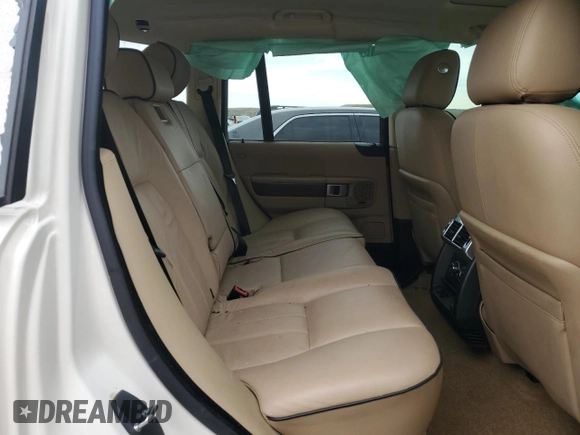 2010 Land Rover Range Rover HSE с VIN SALME1D43AA308421, выставлен на аукционе Copart как лот 54432765 с пробегом Не указан миль и Списание • Salvage title. История ставок и продаж доступна на DreamBid. Изображение 10.