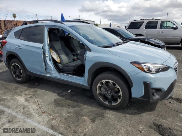 2022 Subaru Crosstrek Premium with VIN JF2GTAEC3NH255119, listed as a Copart auction lot 47651995 with 14,844 mi miles and Salvage Title. Bid and sale history available at carsss.com. Image 4.
