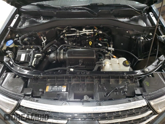 2022 Ford Explorer XLT with VIN 1FMSK8DH8NGB97480, listed as a Copart auction lot 50599045 with 48,396 mi miles and Salvage Title. Bid and sale history available at DreamBid. Image 12.