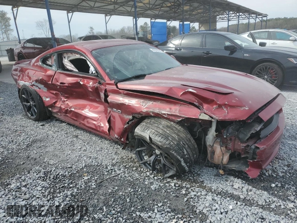 2017 Ford Mustang GT with VIN 1FA6P8CF6H5240307, listed as a Copart auction lot 47016745 with Not Provided miles and Salvage Title. Bid and sale history available at DreamBid. Image 4.