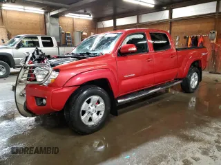 2015 Toyota Tacoma with VIN 3TMMU4FN7FM082606, listed as a Copart auction lot 50885535 with 123,571 mi miles and Salvage Title. Bid and sale history available at carsss.com. Image 1.