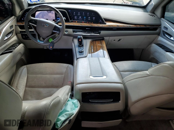 2021 Cadillac Escalade Sport Platinum with VIN 1GYS4GKL9MR434619, listed as a Copart auction lot 78835024 with 86,974 mi miles and Salvage title. Bid and sale history available at DreamBid. Image 8.