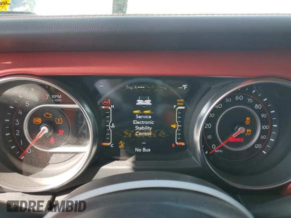 2022 Jeep Gladiator Rubicon with VIN 1C6JJTBG3NL103293, listed as a Copart auction lot 45599755 with Not provided miles and Salvage title. Bid and sale history available at DreamBid. Image 9.