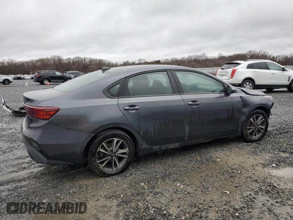 2024 Kia Forte LXS with VIN 3KPF24AD3RE727473, listed as a Copart auction lot 47946865 with 80,190 mi miles and Salvage Title. Bid and sale history available at carsss.com. Image 3.
