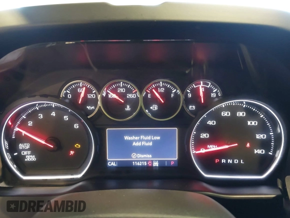 2020 Chevrolet Silverado 1500 LT z VIN 3GCUYDEDXLG311836, wystawiony jako IAAI lot #41763513 z przebiegiem 116 215 mil mil oraz . Historia ofert i sprzedaży dostępna na DreamBid. Obrazek 7.