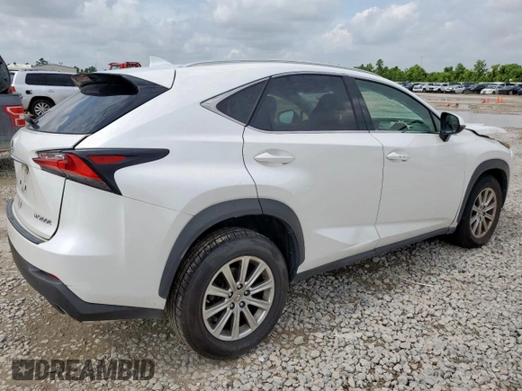 2015 Lexus NX 200t with VIN JTJYARBZ7F2013502, listed as a Copart auction lot 60118745 with Not provided miles and Salvage title. Bid and sale history available at DreamBid. Image 3.