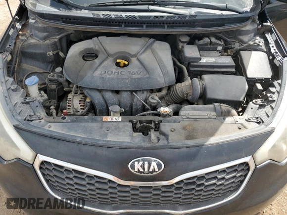 2015 Kia Forte LX with VIN KNAFK4A68F5429300, listed as a Copart auction lot 52424455 with 161,496 mi miles and Salvage Title. Bid and sale history available at carsss.com. Image 11.