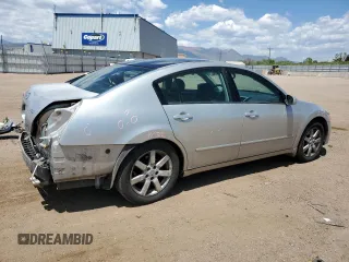 2006 Nissan Maxima SE with VIN 1N4BA41E96C835762, listed as a Copart auction lot 58251175 with 169,378 mi miles and Salvage title. Bid and sale history available at DreamBid. Image 3.