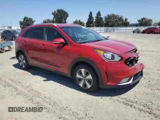 2018 Kia Niro EX with VIN KNDCC3LC7J5126758, listed as a Copart auction lot 63329674 with 74,363 mi miles and Salvage Title. Bid and sale history available at carsss.com. Image 4.