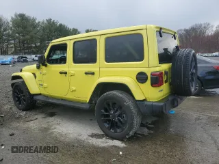 2023 Jeep Wrangler Sahara с VIN 1C4JJXP62PW557455, выставлен на аукционе Copart как лот 50372625 с пробегом 20 719 миль миль и Списание • Salvage title. История ставок и продаж доступна на DreamBid. Изображение 2.