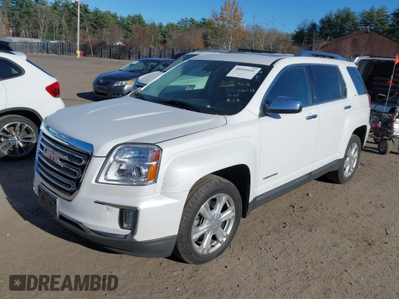 2017 GMC Terrain SLT with VIN 2GKFLUE3XH6141368, listed as a IAAI auction lot 40804441 with 60,901 mi miles. Bid and sale history available at carsss.com. Image 2.