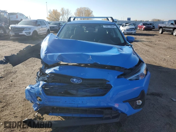2024 Subaru Impreza Sport with VIN JF1GUAFC4R8231188, listed as a Copart auction lot 74211844 with 14,017 mi miles and Salvage Title. Bid and sale history available at carsss.com. Image 5.